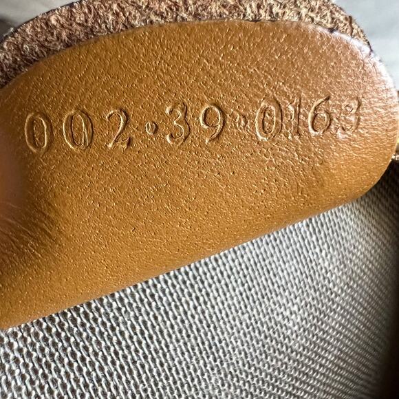 GUCCI Micro GG Sherry Line Canvas and Leather Tote - Picture 10 of 12